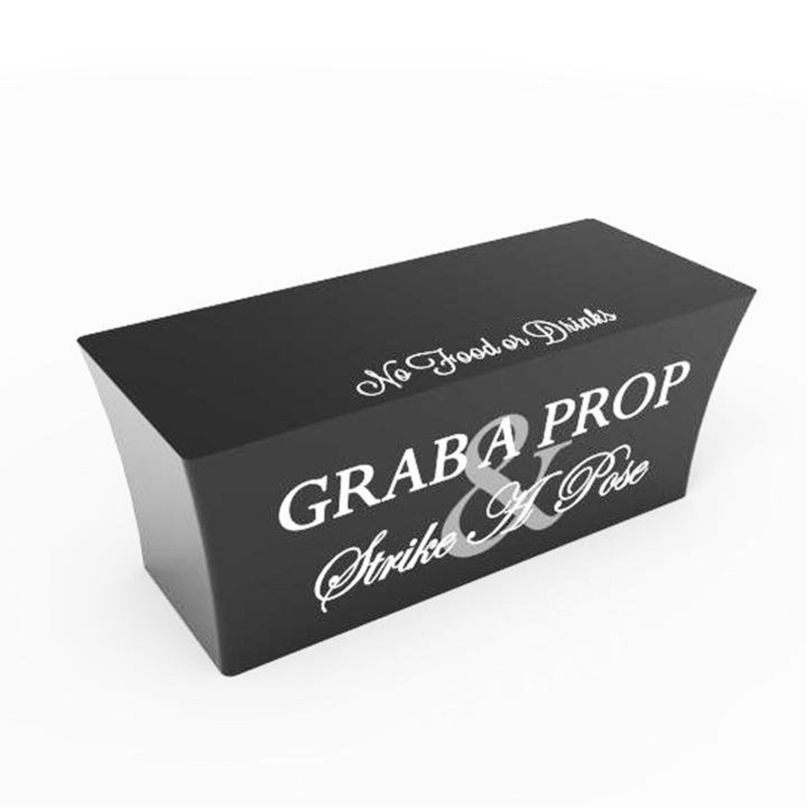 Stretch fabric Photo Booth table cover Etsy