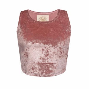 LOTUS Crushed Velvet Tank Top