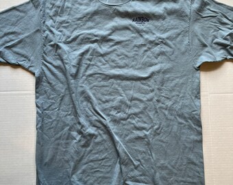 Vintage RARE 1997 Rainbow Regatta Seattle T-Shirt XL Hanes USA Slate Blue Tshirt Cotton 90s 2-Side Beefy T Crew Tee