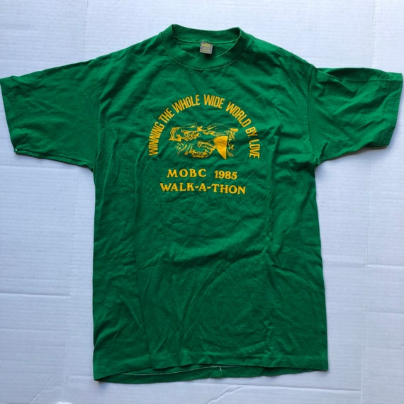 Vintage Mount Olive Baptist Shirt 1985 T-Shirt Te… - image 1