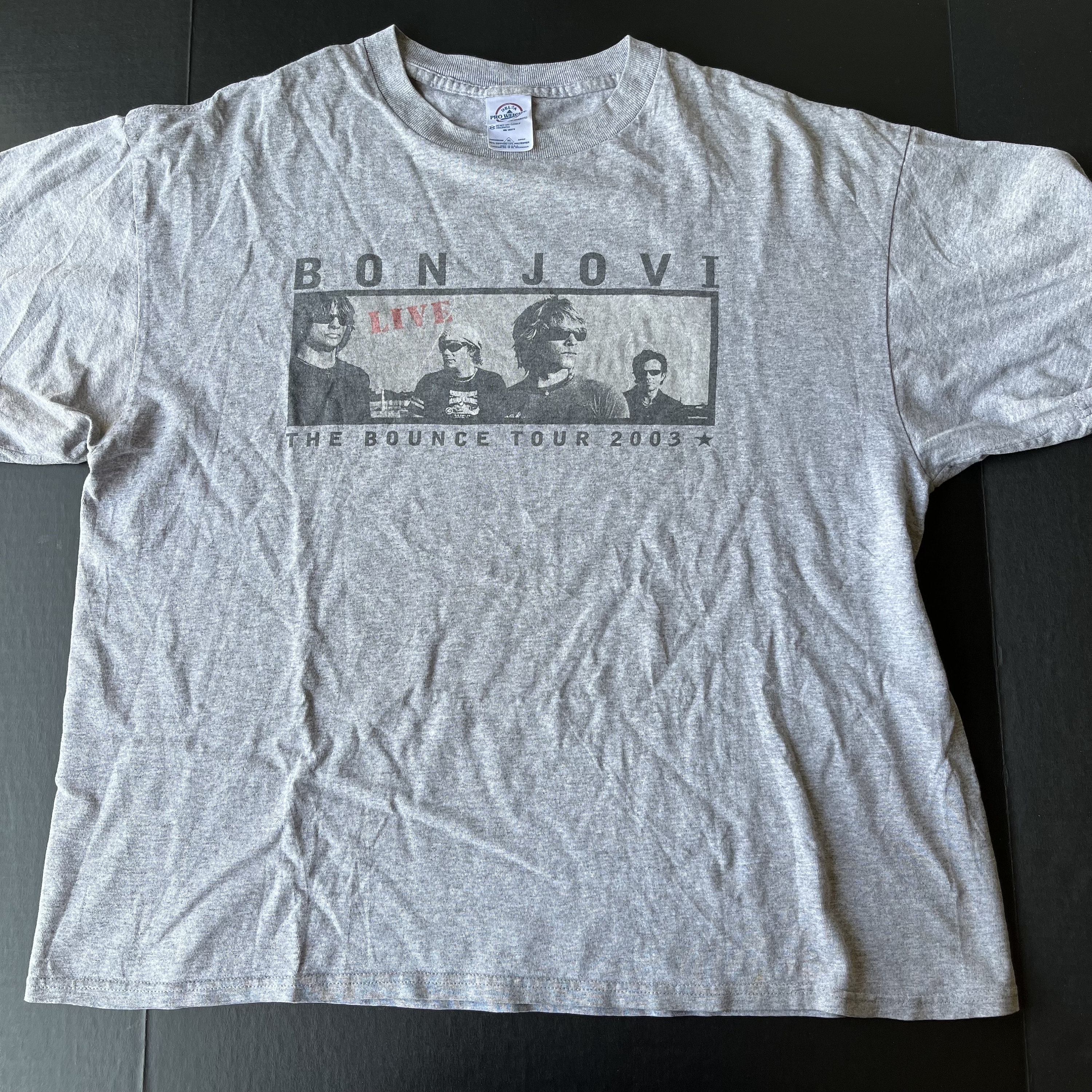 BON JOVI バウンスツアーTシャツ 2003 Bon Jovi “2003 Tour” vintage t-shirt Size M | eBay