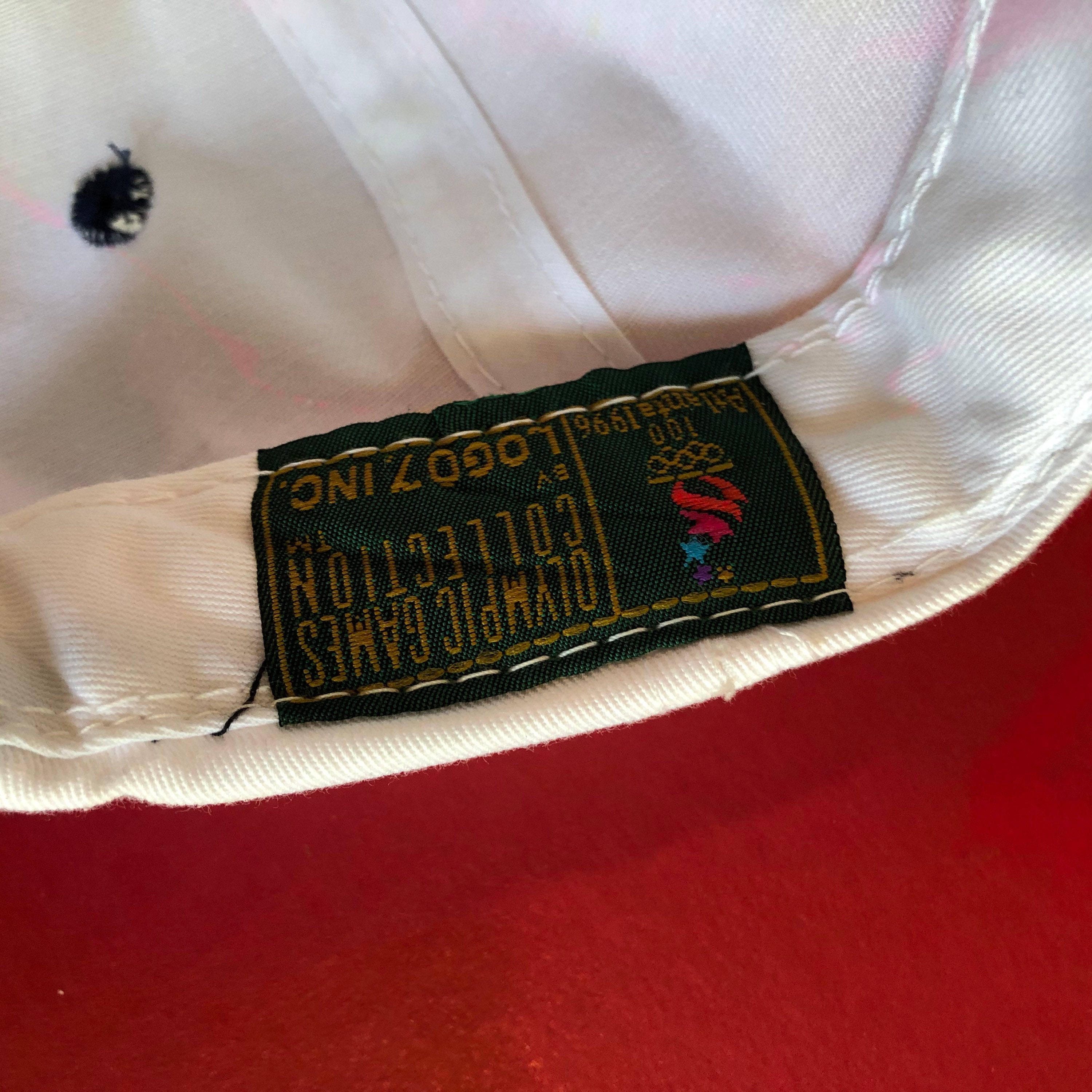 Visière Atlanta 1996 Olympics – Starter – Réglable – Vintage Années 90 – Lot Séoul 88 & LA 84