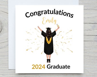 Personalised Graduation Card, Graduation Greeting Card, Graduated Card Celebration Card, Boy Girl Graduation Card, Leaving Cert Graduation