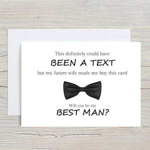 Divertida propuesta de padrino, tarjeta de padrino, tarjetas de boda, propuesta de padrinos, ¿serás mi tarjeta de padrino, mi única decisión en esta boda?