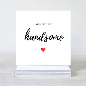 Joyeux anniversaire beau, carte d'anniversaire de petit ami, carte d'anniversaire de mari, carte d'anniversaire de fiancé, carte de mari drôle, carte de petit ami drôle