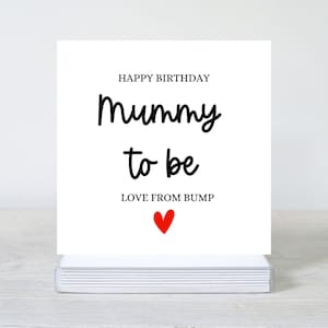 Carte d'anniversaire future maman, future maman, joyeux anniversaire sans lendemain, à une maman spéciale, carte d'anniversaire future maman