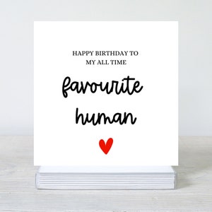 Feliz aniversário para minha pessoa favorita de todos os tempos, cartão de aniversário para namorado, cartão de aniversário para marido, cartão de aniversário para namorada, cartão de aniversário para esposa