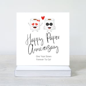 Tarjeta de aniversario de 1 año, tarjeta de aniversario para novio, tarjeta de aniversario para novia, tarjeta de aniversario para esposo, tarjeta de aniversario de coche