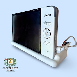 VTech 7インチ ベビーモニタードック | RM7754、RM7764、RM7866、BM7750、VM7367に対応 | コードホルダー内蔵の安定したスタンド | オーストラリア製3Dプリント