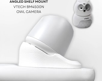 VTech BM4500-OWL, BM5500-OWL & More Baby Monitor Shelf Mount | 30 Degree Angle
