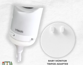 Adaptador de montaje para monitor de bebé VTech / RM7766HD y más / Rosca de 1/4"