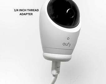 Eufy Baby Monitor Mount Adapter | SpaceView Pro E20, SpaceView Pro E21 | 1/4″ Thread
