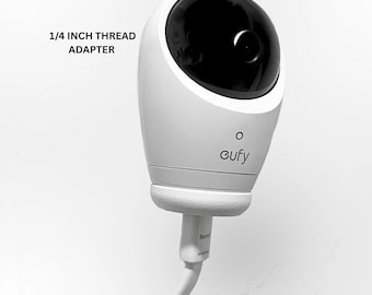Eufy E20, E21 Baby Monitor Mount Adapter | 1/4 Inch Thread