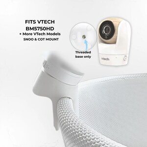 VTech Baby Monitor Snoo Bassinet & Cot Mount | BM5750HD, RM901  More