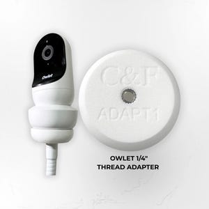 Owlet Baby Monitor Mount Adapter | Cam 2 | 1/4″ Thread