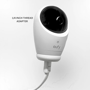Adaptador roscado para monitor de bebé Eufy E21 y E20 / Montaje estándar de 1/4” / Fabricado en Australia