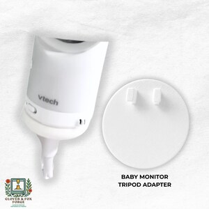 Adattatore di montaggio per baby monitor VTech / RM7766HD e altro / filettatura da 1/4"