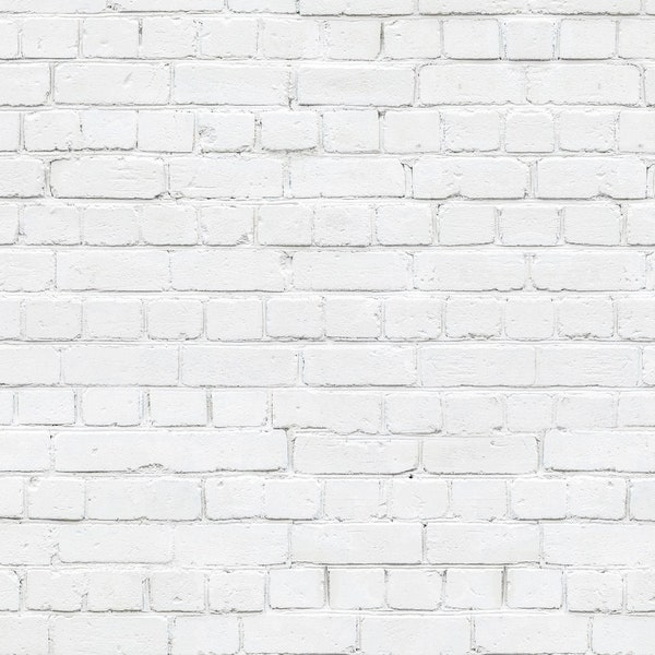 White Brick Wall Food and Product Photography Backdrop