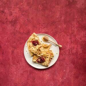 Abstract Festive Red Food and Product Photography Backdrop, vinyl backdrop, food styling backdrop, printed backdrop, Background photo