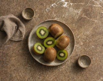 Brown Stone Marble Food Photography Backdrop | Flat Lay Photography Board | Product Photography Background