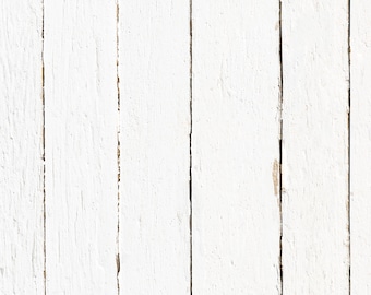 Old White Wood Planks Food and Product Photography Backdrop