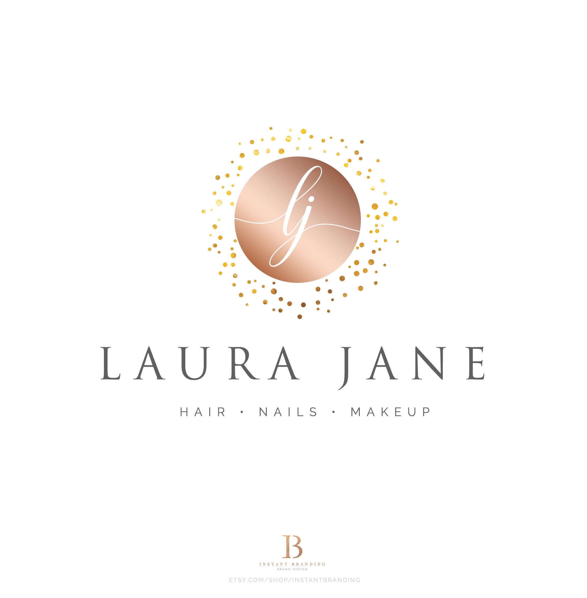 INSTANT DOWNLOAD Hair Salon Logo Makeup Artist Logo Beauty - Etsy INSTANT DOWNLOAD Hair Salon Logo Makeup Artist Logo Beauty - Etsy