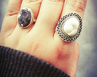 Sterling Silver Pearl ring