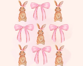 Coquette Bunny png,Easter Png,Easter Vibes Png,Easter Bunny Png,Easter Shirt Design,Happy Easter Png,Easter Sublimation Design