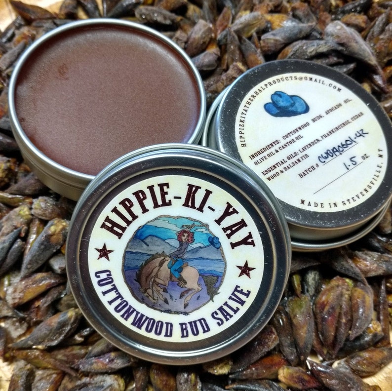 Cottonwood Bud Salve Balm of Gilead 1.5oz Etsy