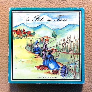 Vintage French Fishing Game