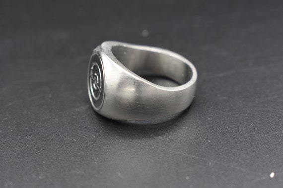 Ben Sherman Stainless Steel Signet Ring Heavy Etsy UK