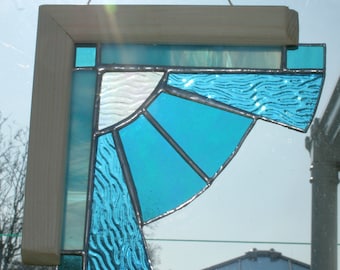 Art Deco Window Suncatchers, Glass Decoration, Stained Glass, Window Decoration
