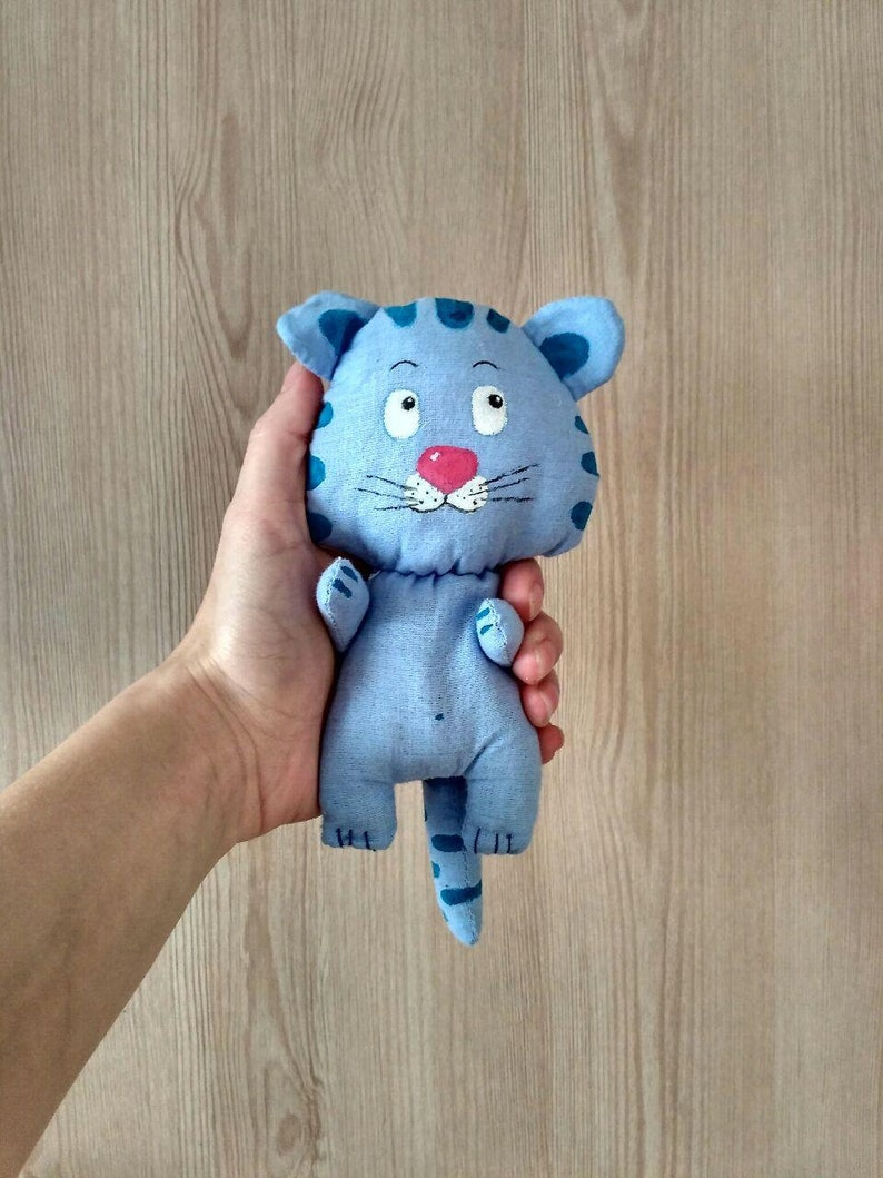 blue tigey plush