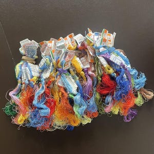 Aleluia Varicor Rayon Thread Lot | 25 Skeins Brazilian Embroidery