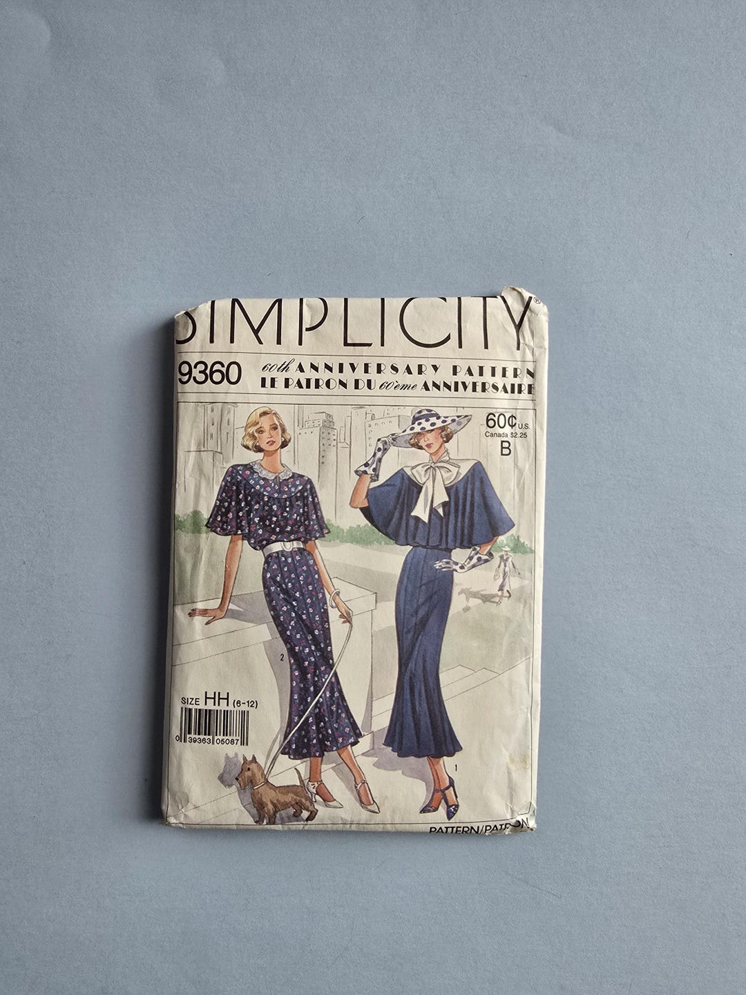 Simplicity #9360 60th Anniversary Pattern Size HH (6-12) UNCUT - Etsy
