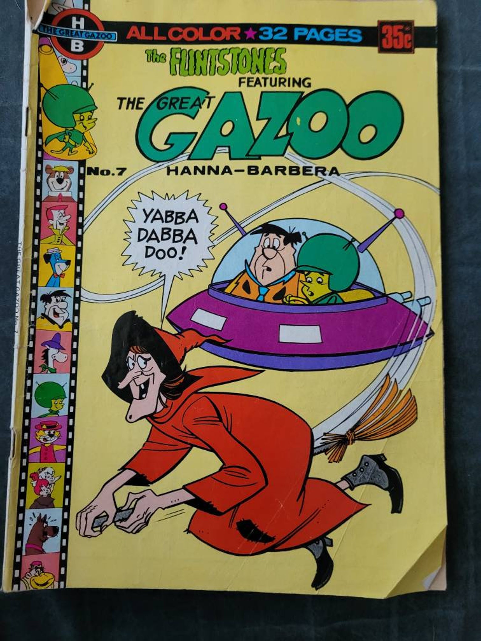 The Flintstones featuring The Great Gazoo Etsy