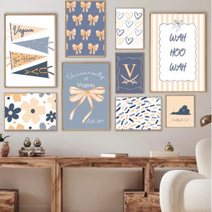 University of Virginia Wall Art Bundle: UVA Dorm Decor, 16 Prints (Digital Download