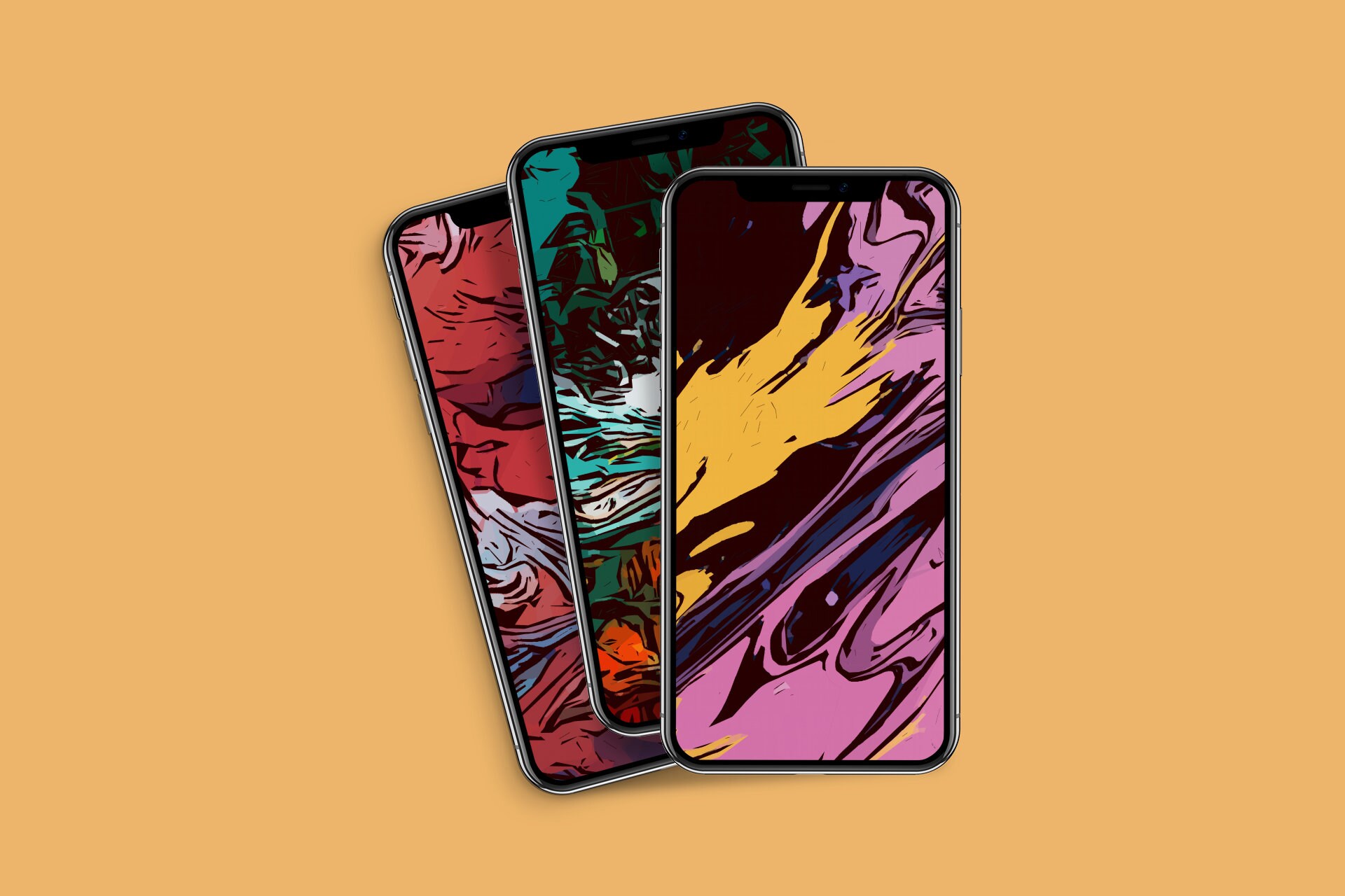 IPhone 12 3-in-1 wallpaper pack | Etsy