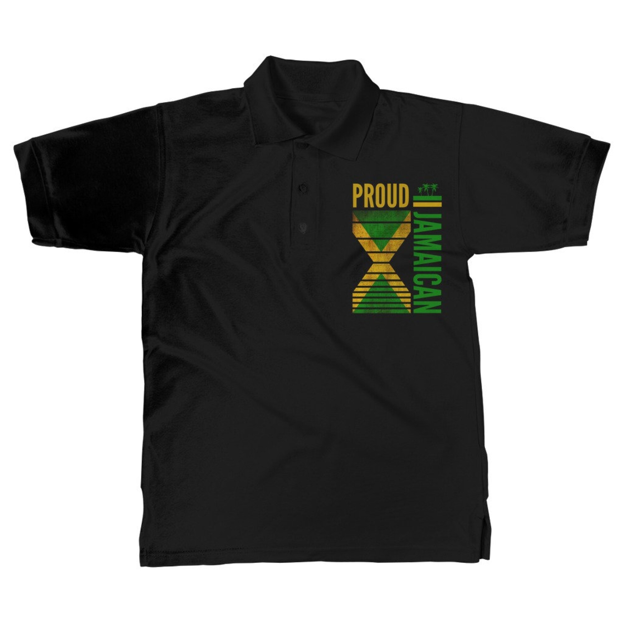 Proud Jamaican 3D Polo Shirt