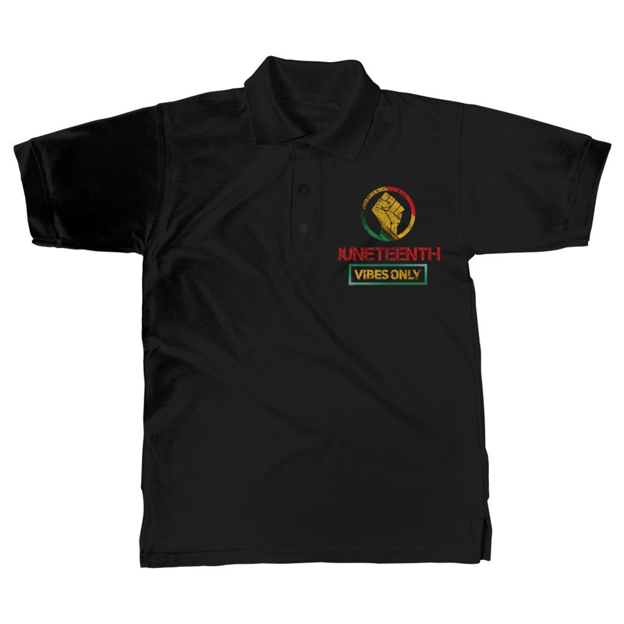 Discover Juneteenth vibes only Classic Polo Shirt