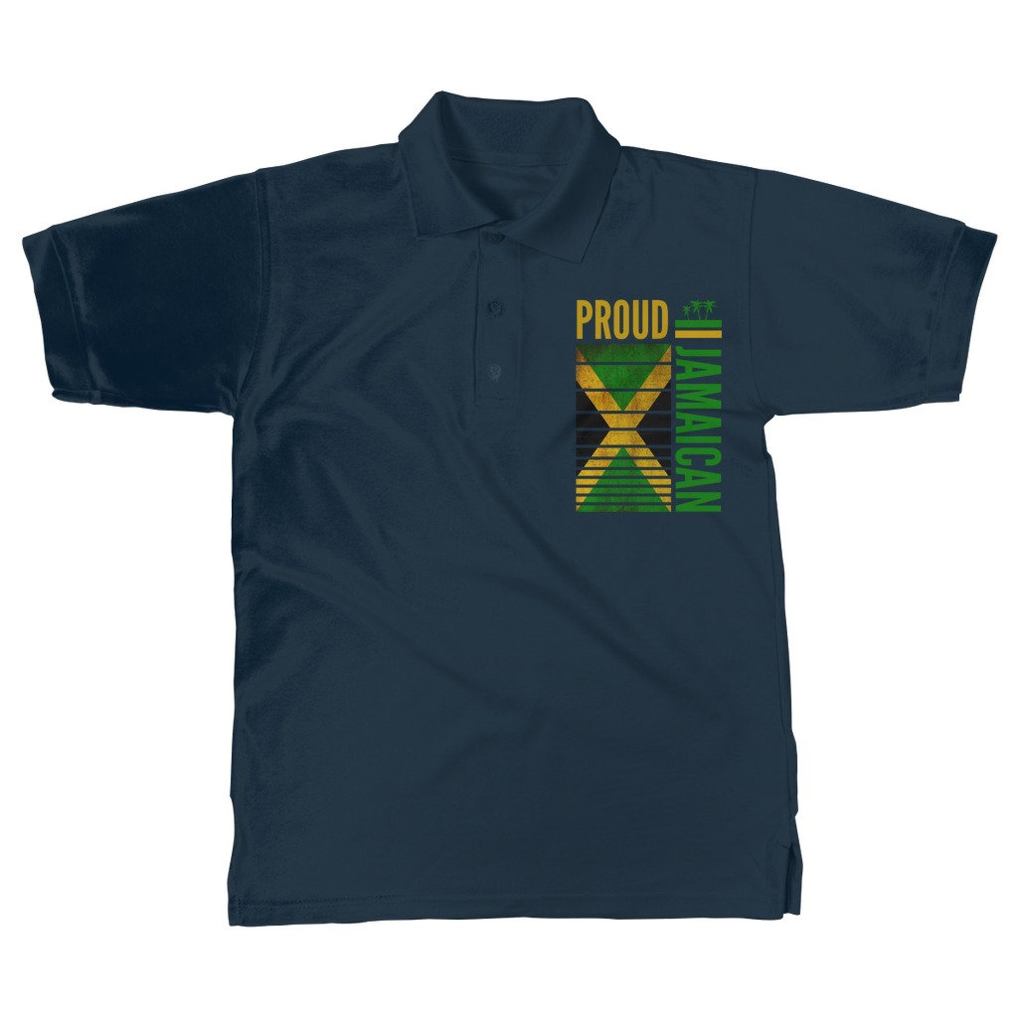 Proud Jamaican 3D Polo Shirt