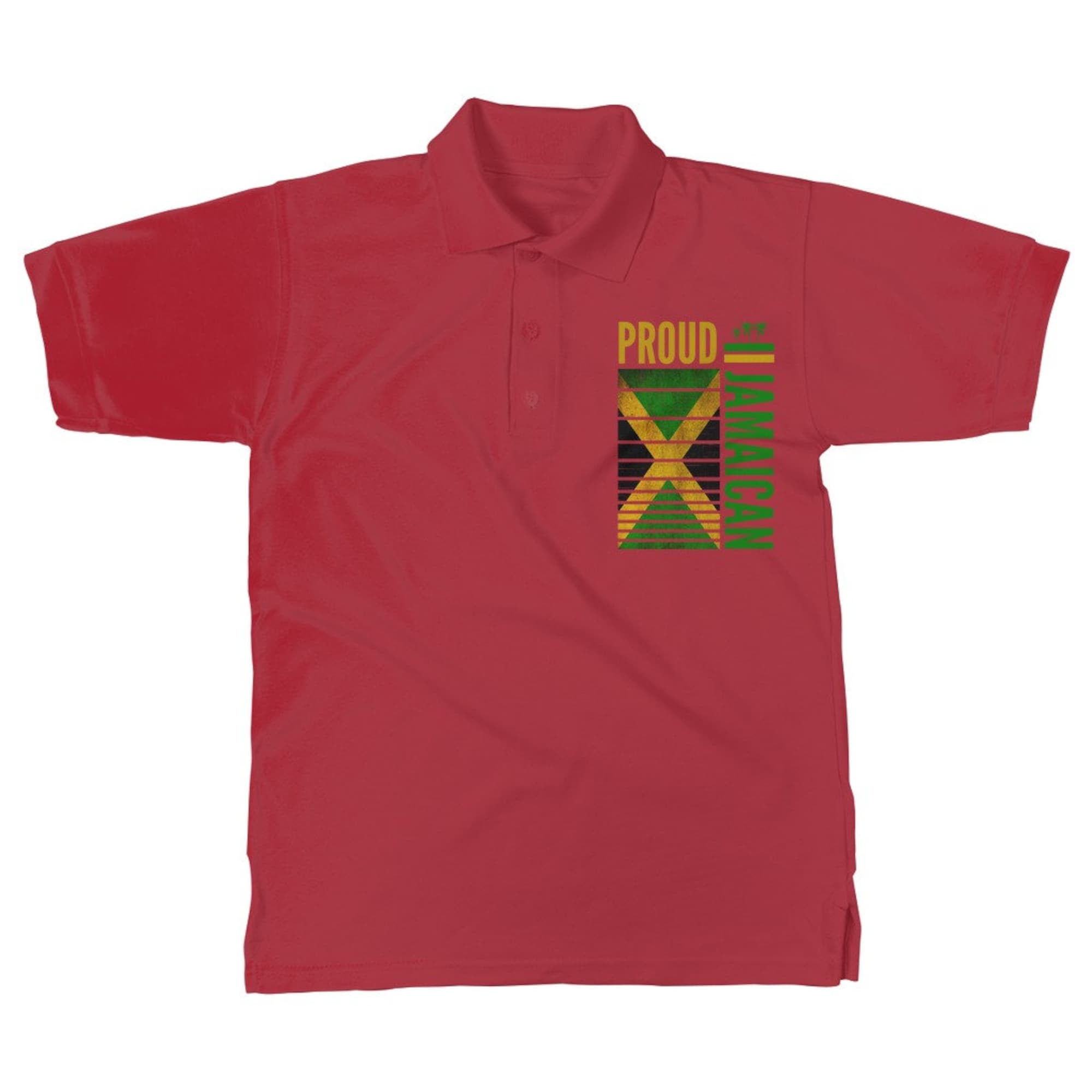 Proud Jamaican 3D Polo Shirt