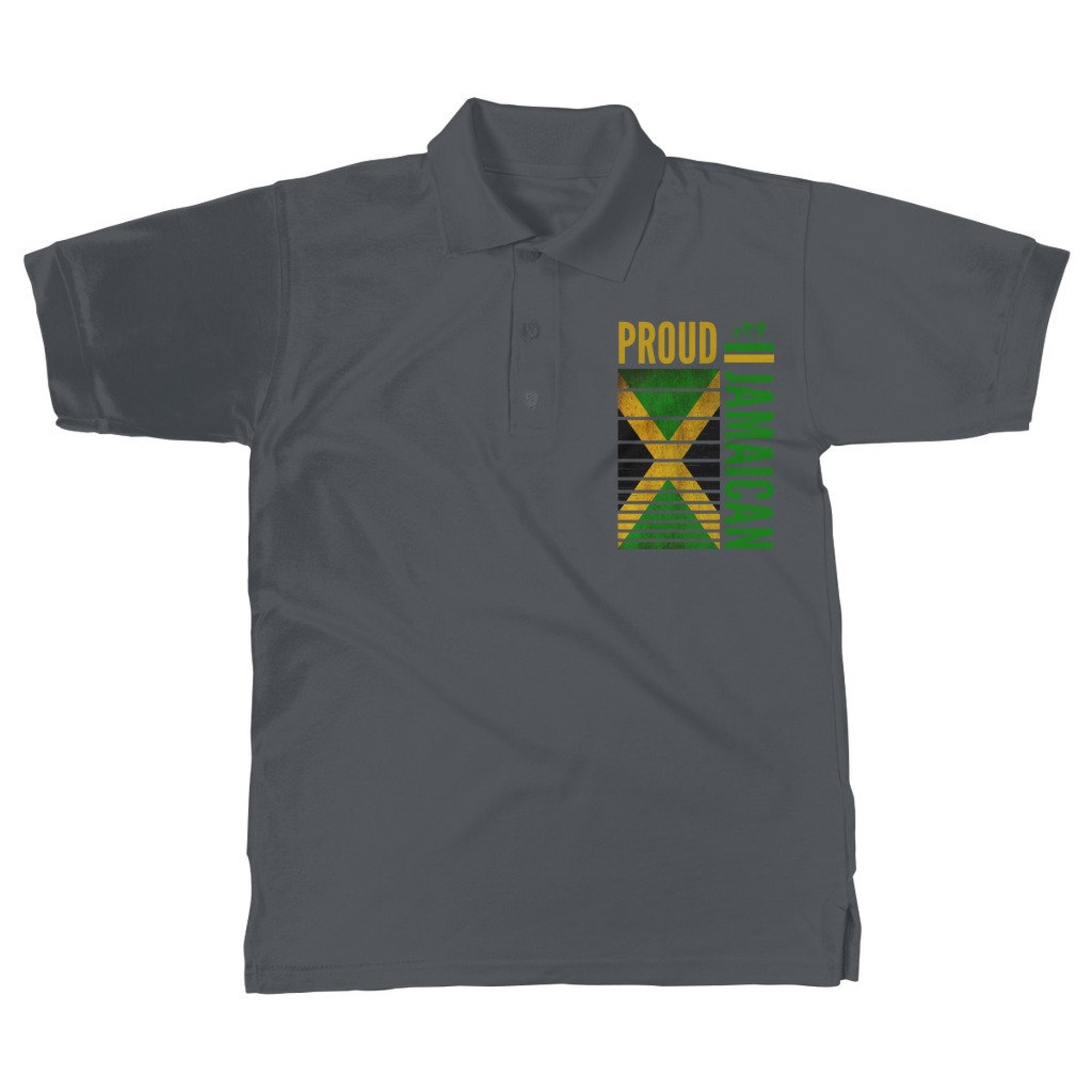 Proud Jamaican 3D Polo Shirt