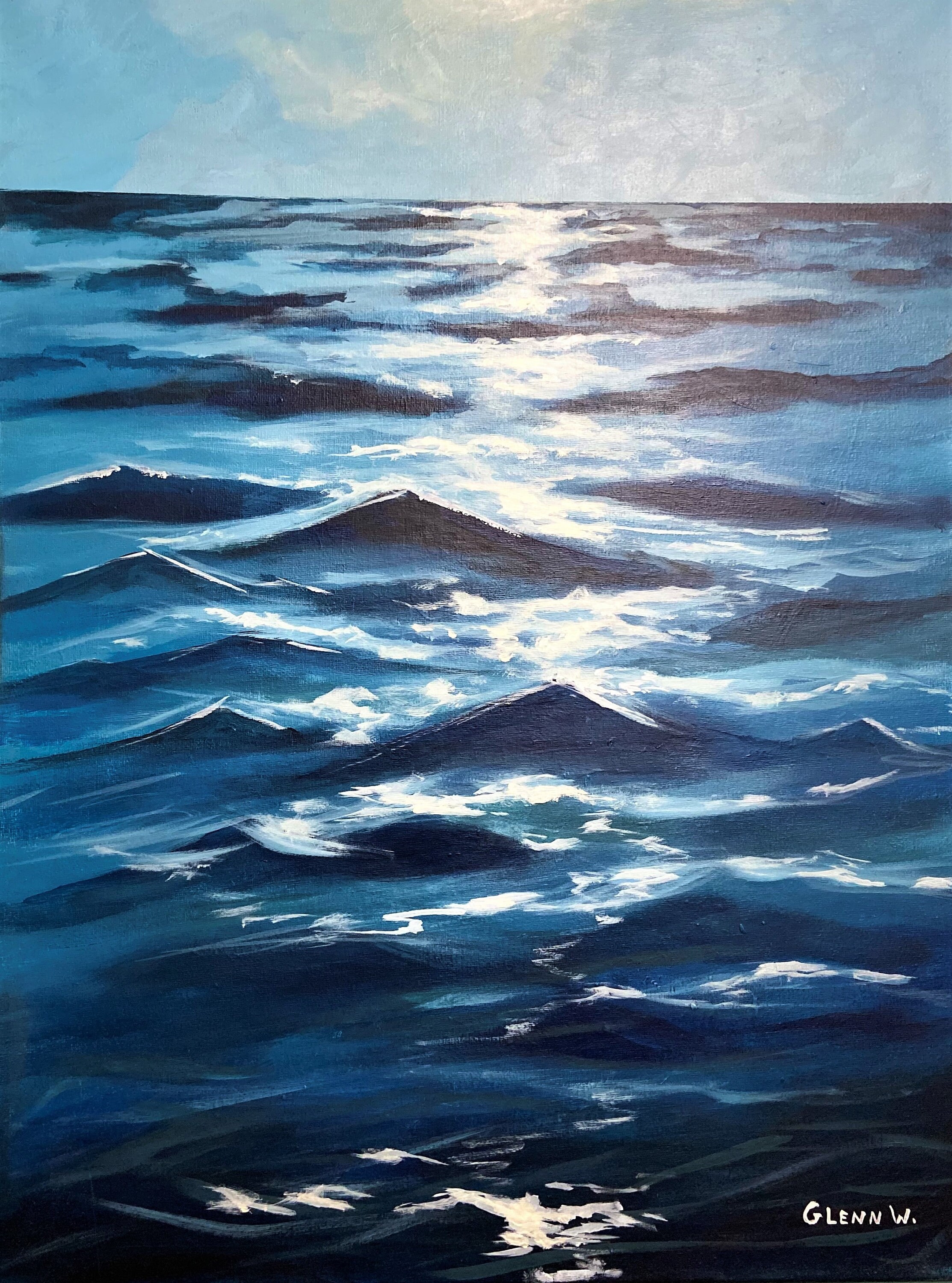 Original painting/acrylic on canvas | Etsy