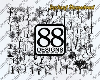 Download Winter Tree Svg Etsy