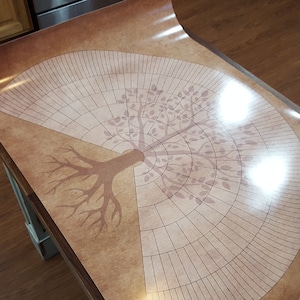 7+ Generation Family Tree (DIY) Digital Download 24x36