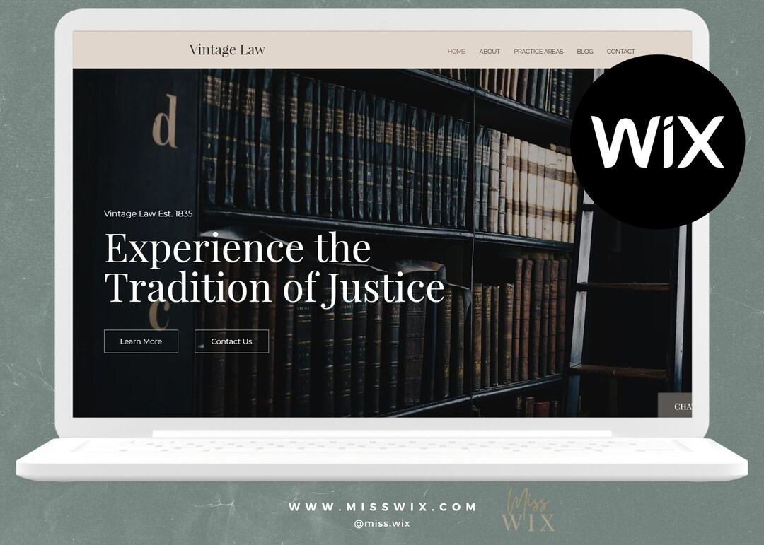 Law Firm WIX Website Template VINTAGE Law Practice Website Design for Lawyers Copywriting Law Firm WIX Website Template VINTAGE Law Practice Website Design for Lawyers Copywriting