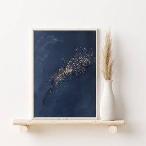 MAILED PRINT Modern Abstract Art 20x30, 21x28, 18x24, 16x20, 12x16, 11x14, 8X10 Mid Century Modern, Watercolor, Abstract, Southwestern Art