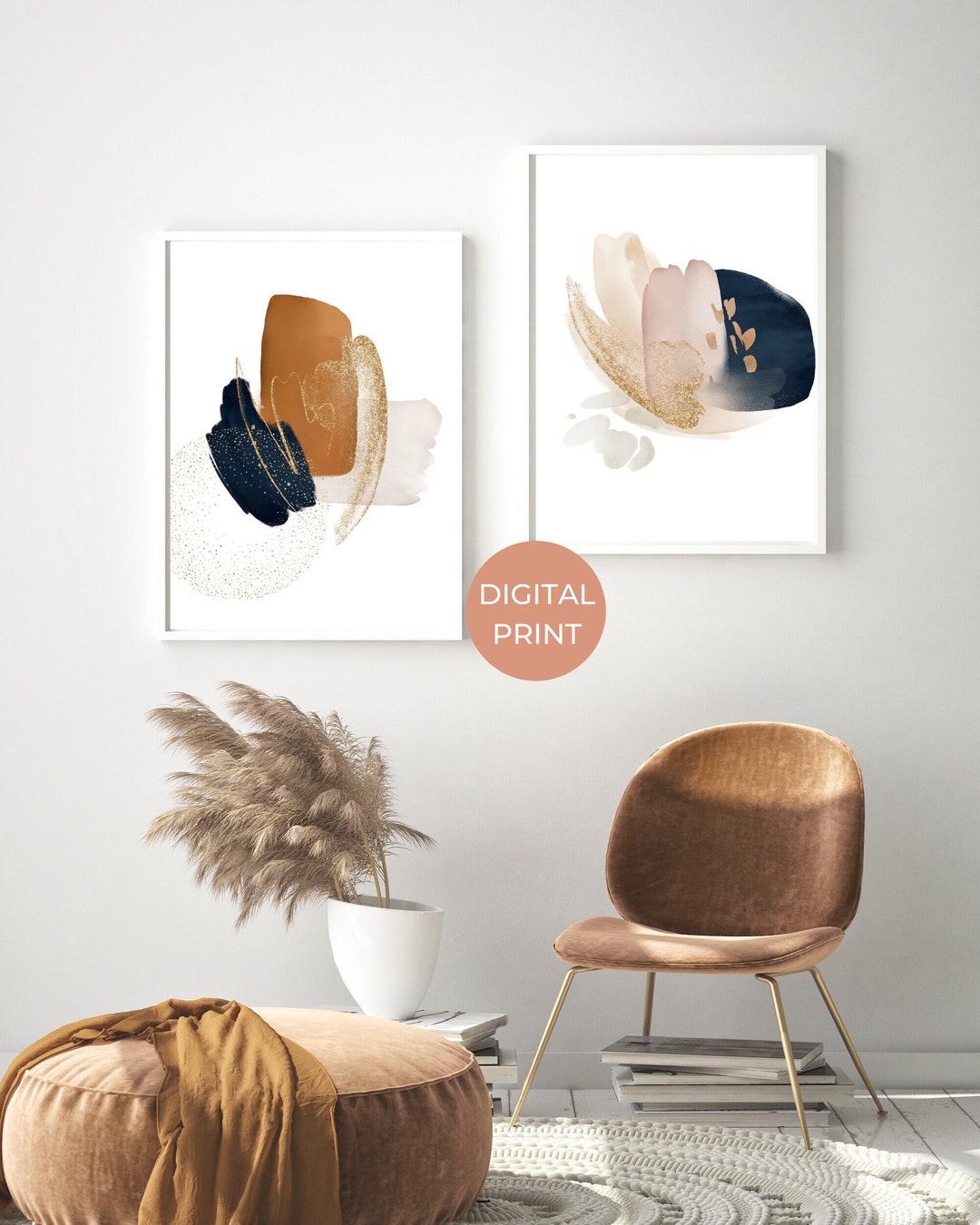 DIGITAL PRINTABLE manna SET of 3 Watercolor - Etsy