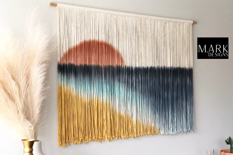 Coastal Macrame Wall Hanging - Thumbnail 5